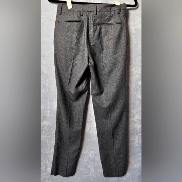 BOGLIOLI  MILANO Womens  EU36  (Waist 27) 100% Virgin Wool  Trousers  Gray Italy - Picture 3 of 9